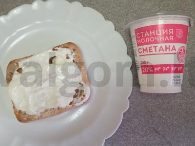 Ciabatta burgeris su krevetėmis, sūriu ir kiaušiniu Žingsnis 2