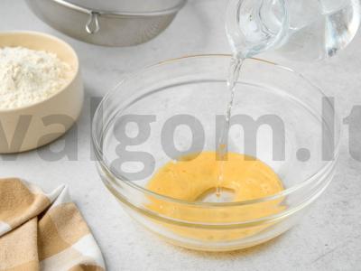 Koldūnai su moliūgu ir mėsa Žingsnis 1