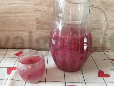 Šaltalankių kisielius iš šaldytų vyšnių Žingsnis 6