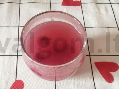 Šaltalankių kisielius iš šaldytų vyšnių pagrindine nuotrauka