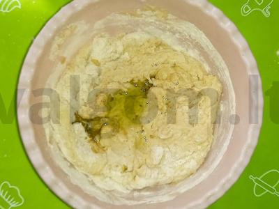 Belyaši ant mielinės tešlos Žingsnis 6