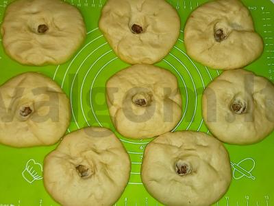 Belyaši ant mielinės tešlos Žingsnis 10