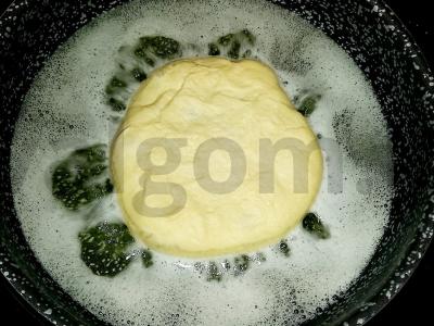 Belyaši ant mielinės tešlos Žingsnis 11