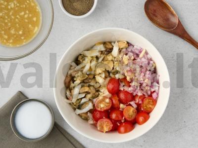 Italų jūros gėrybių salotos Žingsnis 6