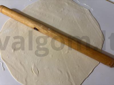 Obuolių štrudelis su traškia plutele Žingsnis 4