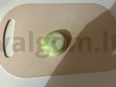 Keptas kiaušinienė su kvapniu šonine Žingsnis 1