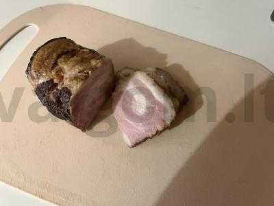 Keptas kiaušinienė su kvapniu šonine Žingsnis 5