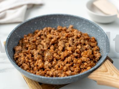 Faršo ir sūrio apkepas orkaitėje Žingsnis 6