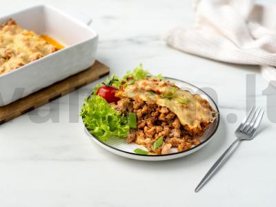 Faršo ir sūrio apkepas orkaitėje pagrindine nuotrauka