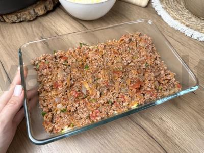 Cukinijų lazanja su mocarela Žingsnis 7