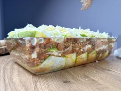 Cukinijų lazanja su mocarela Žingsnis 9