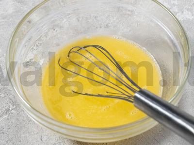 Namų blynai su aguonomis ir sezamu Žingsnis 1