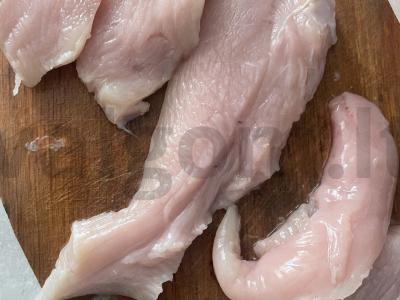 Vištienos filė „Pomidoras“ Žingsnis 1