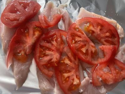 Vištienos filė „Pomidoras“ Žingsnis 5