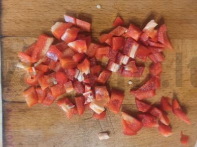 Vegetariškas boršas su džiovintomis morkomis ir česnaku Žingsnis 5