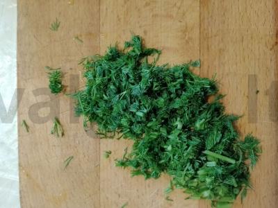 Vegetariškas boršas su džiovintomis morkomis ir česnaku Žingsnis 11