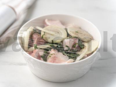 Šašlykas su baziliku orkaitėje Žingsnis 5