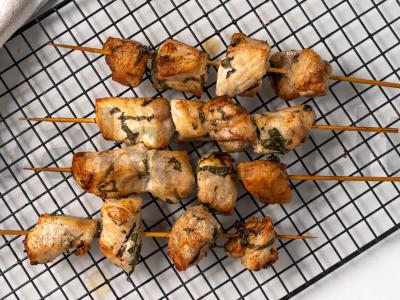 Šašlykas su baziliku orkaitėje Žingsnis 7