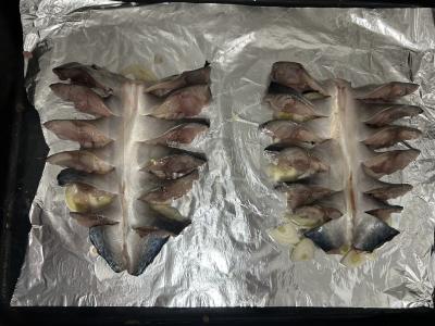 „Eglutės iš skumbrės“ Žingsnis 5