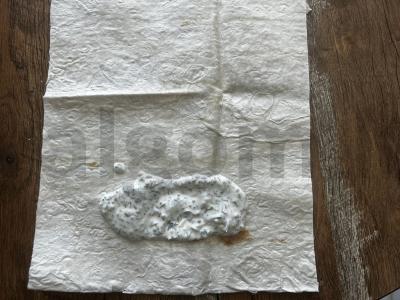 Kumpiai lavaše su špinatais ir pomidorais Žingsnis 4