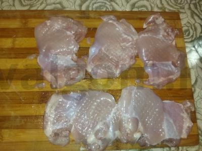 Kepti kiaulienos šonkauliai Žingsnis 1