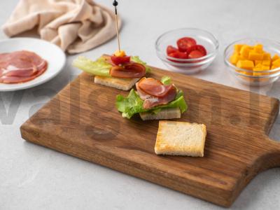 Šventiniai kanapė ant vestuvių Žingsnis 4