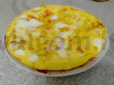 Omletas su daržovėmis pagrindine nuotrauka