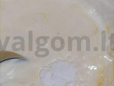 Avižiniai sausainiai su razinomis Žingsnis 3