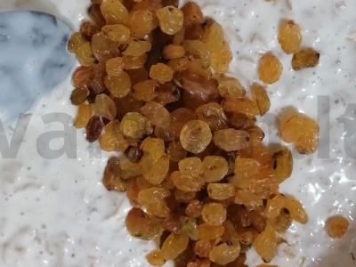 Avižiniai sausainiai su razinomis Žingsnis 5