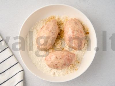 Žuvies kotletai su majonezu Žingsnis 4