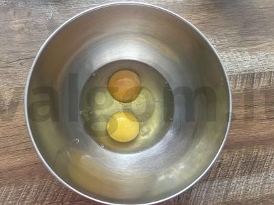 Purūs mannikas su kefyru arbatai Žingsnis 1