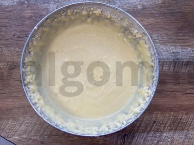 Purūs mannikas su kefyru arbatai Žingsnis 6