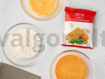 Sūrio lazdelės su spanguolių padažu Žingsnis 6