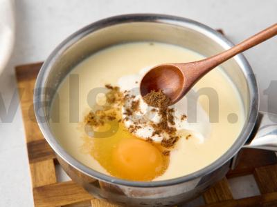 Mėsos pyragas su baklažanais ir bulvėmis Žingsnis 15