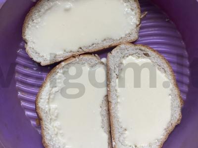 Tostai su jogurtų kremu ir bananais Žingsnis 7