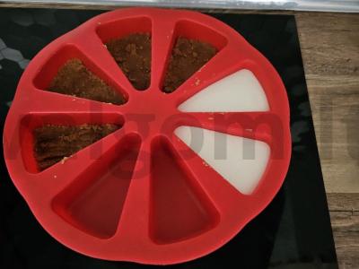 Avietinis sūrio pyragas be kepimo Žingsnis 5