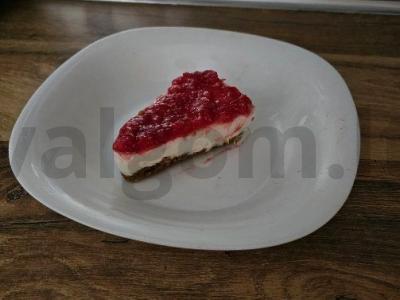 Avietinis sūrio pyragas be kepimo Žingsnis 9