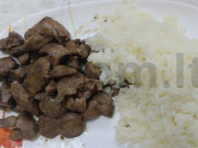 Vištienos kepenėlės su prieskoniais pagrindine nuotrauka