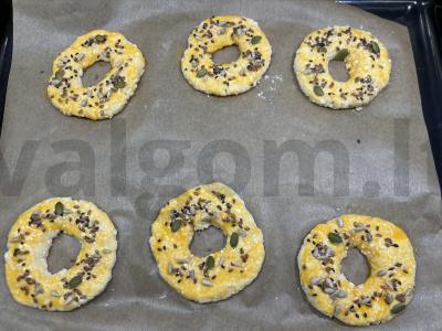 Varškės bageliai Žingsnis 5