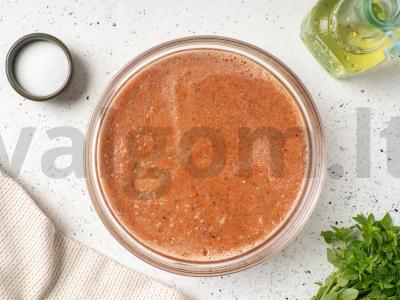 Gazpacho su stracciatella Žingsnis 4