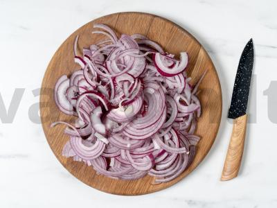 Svogūnų marmelado padažas Žingsnis 1