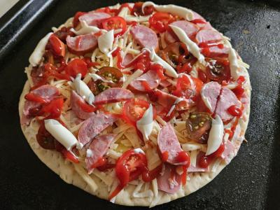 Pica su Krakovo dešra Žingsnis 2