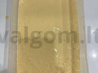 Nuo prinokusių šviežių mangų pagamintas ledai Žingsnis 11