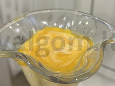 Nuo prinokusių šviežių mangų pagamintas ledai pagrindine nuotrauka