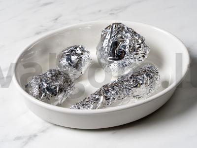 Silkė po šubos ritinėlyje Žingsnis 1