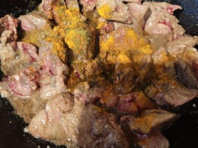 Troškinta vištienos kepenėlė su prieskoniais Žingsnis 6