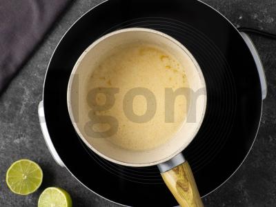 Mango-royal tortas be kepimo Žingsnis 3