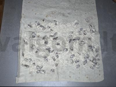 Tortilija su varške ir razinom Žingsnis 5