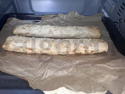 Tortilija su varške ir razinom Žingsnis 7