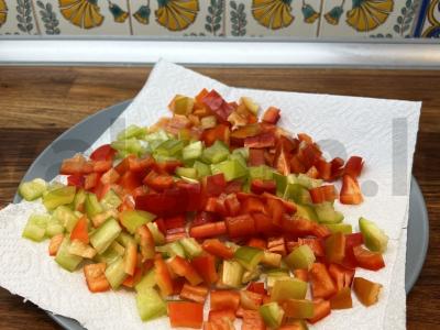 Paprikos ruošimas žiemai Žingsnis 2